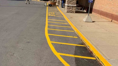 Commercial Restripe Fire Lane_ Tri State Line Striping