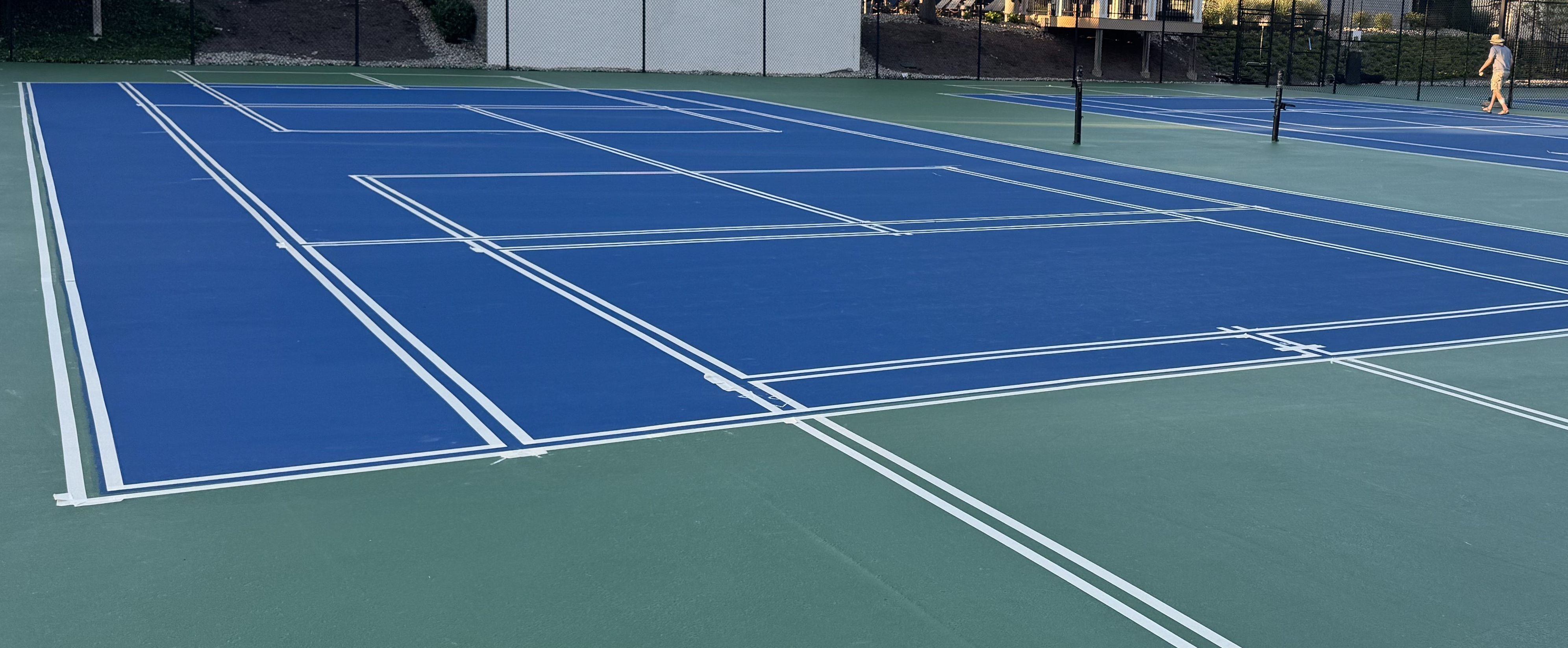 Sport Court Restripe Combo Court