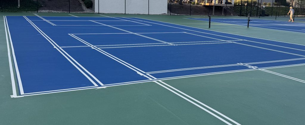 Sport Court Restripe Combo Court